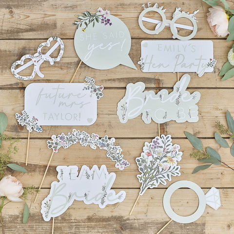 Photo Booth Props | Bridal Bloom