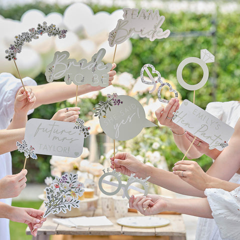 Photo Booth Props | Bridal Bloom