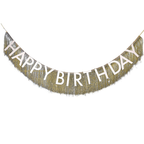 Gouden Slinger Happy Birthday