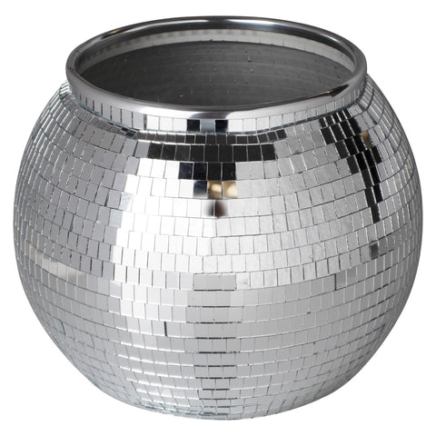Zilveren Discobal Ice bucket