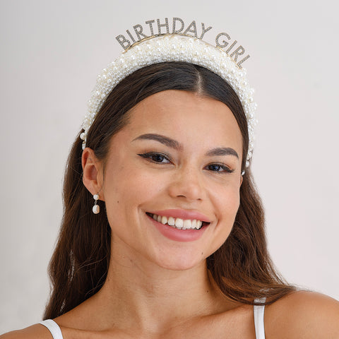 Haarband Birthday Girl
