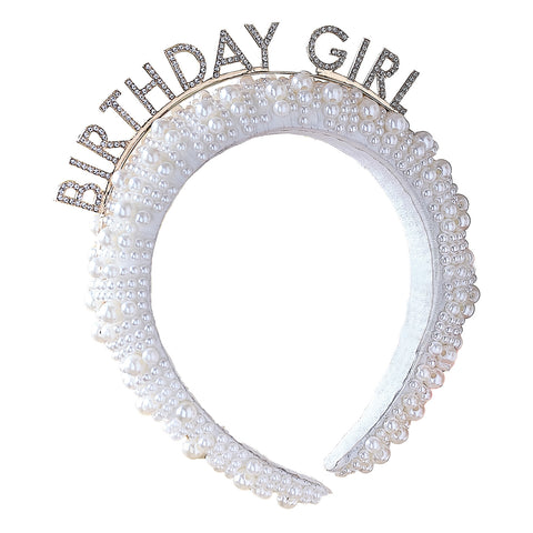 Haarband Birthday Girl