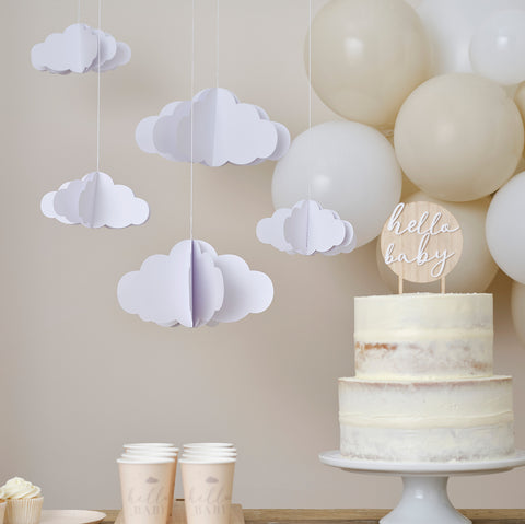 Wolken hangdecoratie