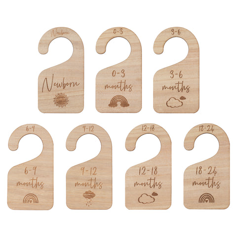 Houten Baby Hangers