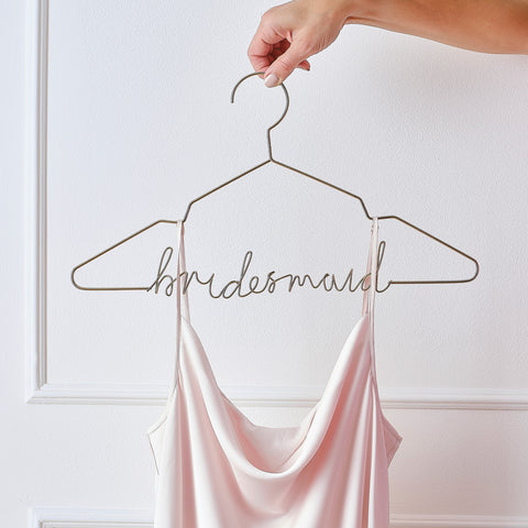 Gouden Bridesmaid Hanger