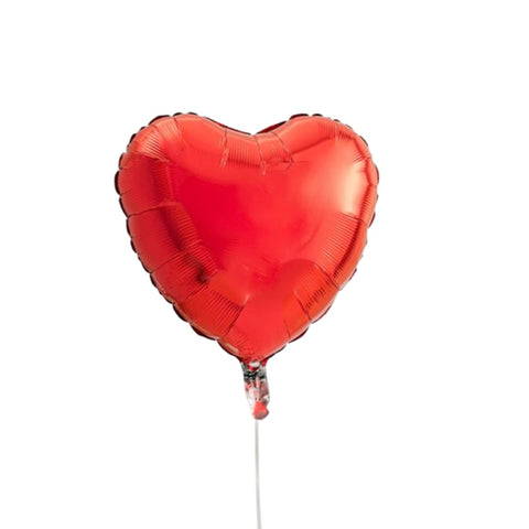 Gevuld Valentijnballon 45 cm Rood
