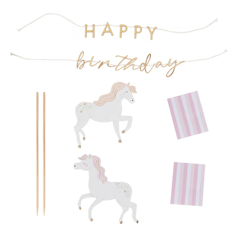 Verjaardagstaart Topper Princess Party