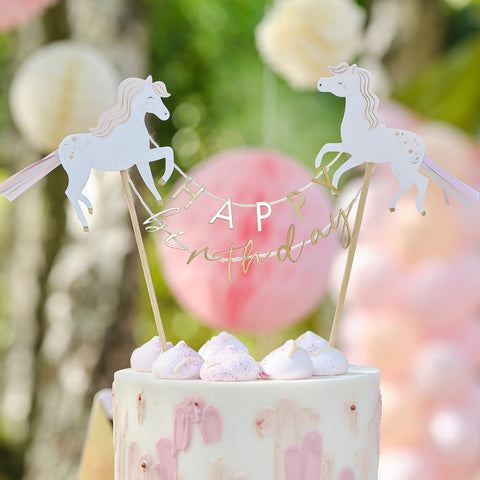 Verjaardagstaart Topper Princess Party