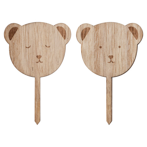 Cupcake Prikkers - Teddy Bear