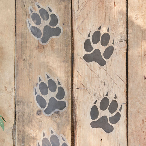 Dieren Voetstappen Sticker