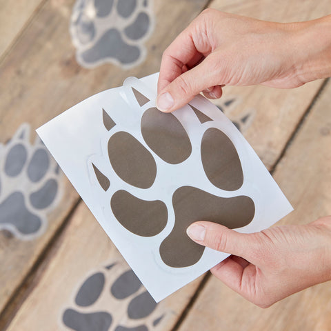 Dieren Voetstappen Sticker