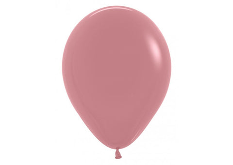 30 cm Ballonnen - Rosewood 50st. Sempertex