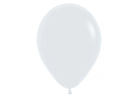 30 cm Ballonnen - Wit 50st. Sempertex